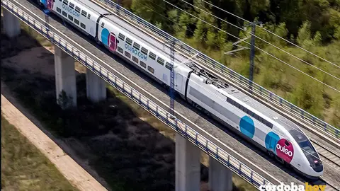 Un tren de alta velocidad Ouigo
