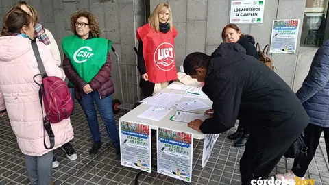 Campa&ntilde;a sindical de recogida de firmas contra la gesti&oacute;n de SAS de la sanidad p&uacute;blica