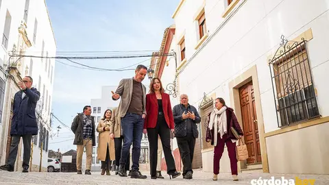 Roc&iacute;o D&iacute;az visita la la nueva isla ambiental de Castro del R&iacute;o
