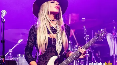 Orianthi Panagaris, en una imagen sacada de su p&aacute;gina de Facebook