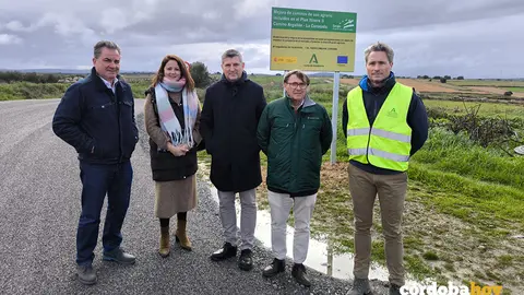 El delegado de Agricultura, Pesca, Agua y Desarrollo Rural, Francisco Acosta, en el Guadiato FOTO JUNTA DE ANDALUC&Iacute;A
