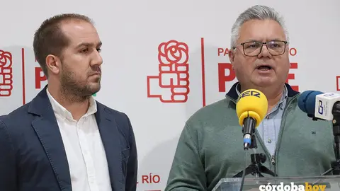 Morales interviene junto a Mu&ntilde;oz en la sede del PSOE de Palma del R&iacute;o FOTO PSOE