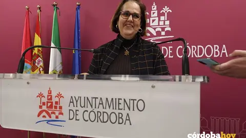 La presidenta del Instituto Municipal de Desarrollo Econ&oacute;mico y Empleo (Imdeec), Blanca Torrent, en una imagen de archivo FOTO AYUNTAMIENTO DE C&Oacute;RDOBA