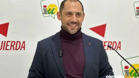 El coordinador provincial de Izquierda Unida en C&oacute;rdoba, Sebasti&aacute;n P&eacute;rez, en una imagen de archivo FOTO IU