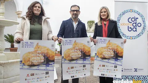 Presentaci&oacute;n en la Diputaci&oacute;n de la Feria de la Patata Rellena de Bujalance FOTO DIPUTACI&Oacute;N DE C&Oacute;RDOBA