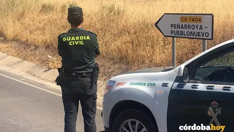 Guardia Civil de Pe&ntilde;arroya, en una imagen de archivo