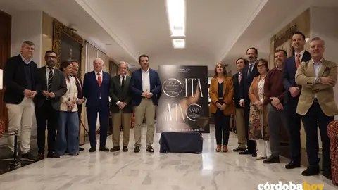 Presentaci&oacute;n de la XXXIX Cata del Vino Montilla-Moriles de C&oacute;rdoba FOTO AYUNTAMIENTO