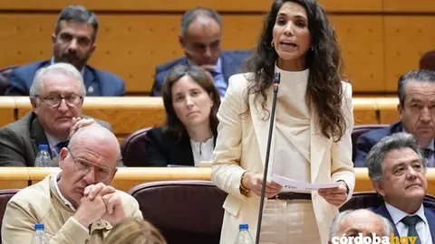 La portavoz de Agricultura del Grupo Parlamentario Popular y senadora por C&oacute;rdoba, Lorena Guerra FOTO PP
