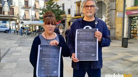 Lourdes Mart&iacute;nez y Manuel Ortega FOTO NODO CORDUBA