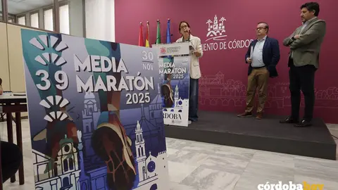Presentaci&oacute;n del estudio sobre el impacto econ&oacute;mico generado por la celebraci&oacute;n de la Media Marat&oacute;n en C&oacute;rdoba FOTO AYUNTAMIENTO DE C&Oacute;RDOBA