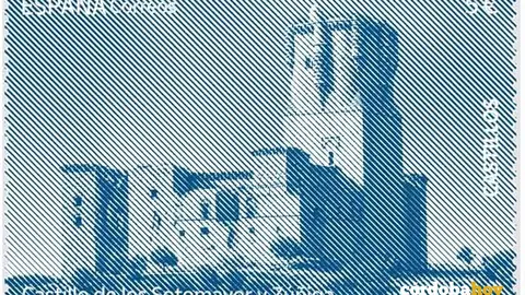 Sello de Correos con la imagen del Castillo de Belalc&aacute;zar FOTO CORREOS