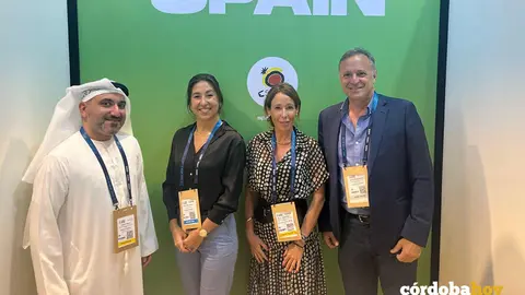 La delegaci&oacute;n cordobesa en la Arabian Travel Market, en una imagen de archivo FOTO AYUNTAMIENTO