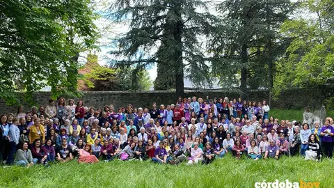 El grupo de Revuelta de Mujeres en la Iglesia, en su III encuentro, en El Escorial FOTO REVUETA DE MUJERES EN LA IGLESIA DE C&Oacute;RDOBA