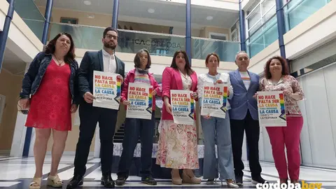 Campa&ntilde;a del Ayuntamiento 'No hace falta ser la causa para defender la causa' contra la LGTBIfobia FOTO AYUNTAMIENTO DE C&Oacute;RDOBA