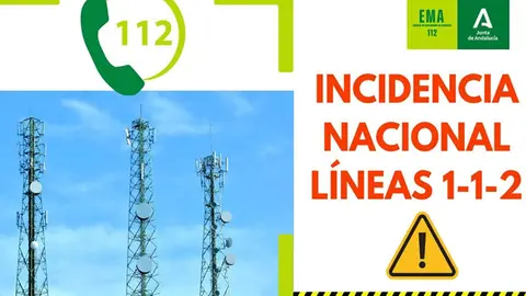 El 112 ha sufrido una incidencia nacional en sus l&iacute;neas