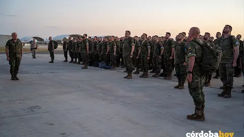 Tercera rotaci&oacute;n del contingente de 'Libre Hidalgo', al mando del general jefe de la Brigada 'Guzm&aacute;n el Bueno' X, Fernando Ruiz FOTO BRI X