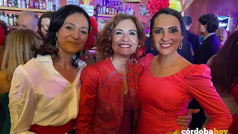 Rafi Cresp&iacute;n, Mar&iacute;a Jes&uacute;s Montero y Mamen Gonzalez FOTO PSOE