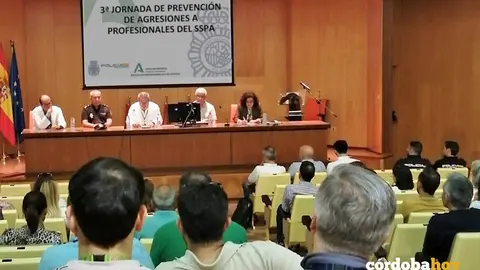 III Jornadas de Formaci&oacute;n sobre Prevenci&oacute;n de Agresiones a Profesionales del &Aacute;mbito Sanitario en el Infanta Margarita de Cabra FOTO JUNTA DE ANDALUC&Iacute;A