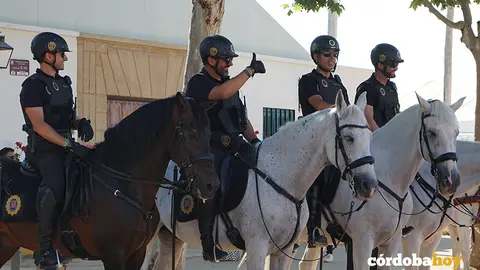 Presencia policial en la Feria de Nuestra Se&ntilde;ora de la Salud