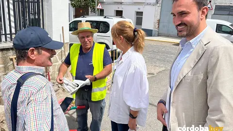 La subdelegada, Ana L&oacute;pez, durante su visita a Villanueva de C&oacute;rdoba FOTO SUBDELEGACI&Oacute;N DEL GOBIERNO EN C&Oacute;RDOBA