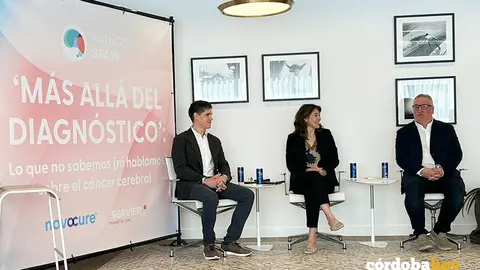 Un momento del workshop 'M&aacute;s all&aacute; del diagn&oacute;stico: Lo que no sabemos (ni hablamos) del c&aacute;ncer cerebral' FOTO ASTUCE SPAIN