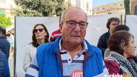 Jaime Sarmiento, secretario de Salud Laboral de UGT en C&oacute;rdoba, en una imagen de archivo FOTO UGT