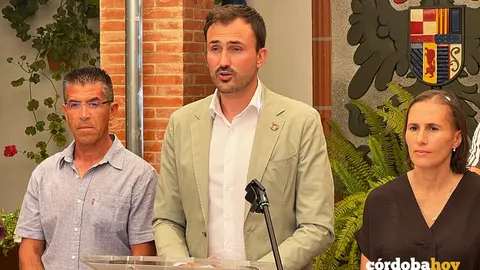 El alcalde de Villanueva de C&oacute;rdoba, Isaac Reyes, en su balance del ecuador del mandato FOTO AYUNTAMIENTO DE VILLANUEVA DE C&Oacute;RDOBA