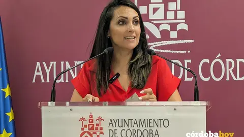 La concejal del PSOE en el Ayuntamiento de C&oacute;rdoba Carmen Gonz&aacute;lez FOTO PSOE