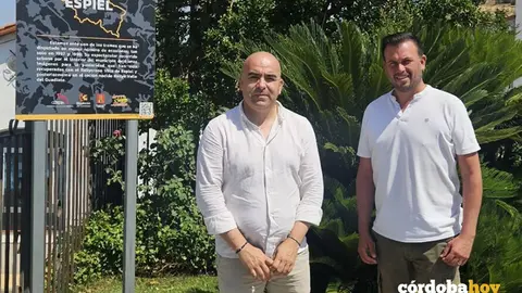 Antonio Bejarano y Manuel Mu&ntilde;oz en Espiel FOTO RALLY SIERRA MORENA