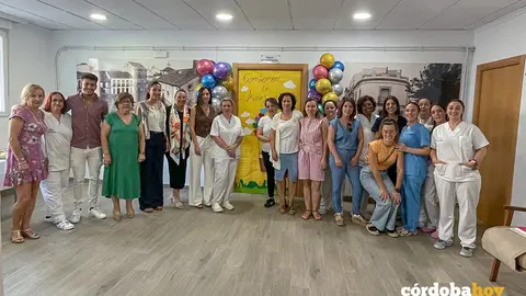 Lola S&aacute;nchez visita la ludoteca de Villanueva de Cordoba FOTO JUNTA DE ANDALUC&Iacute;A
