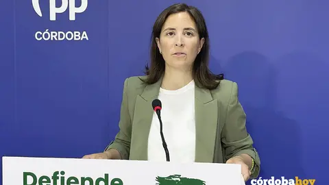 La senadora del PP por C&oacute;rdoba Cristina Casanueva FOTO PP