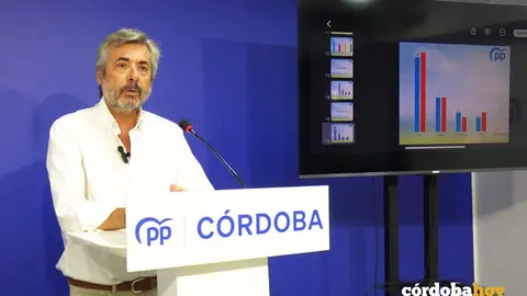 El portavoz del PP en el Ayuntamiento de C&oacute;rdoba, Miguel &Aacute;ngel Torrico FOTO PP