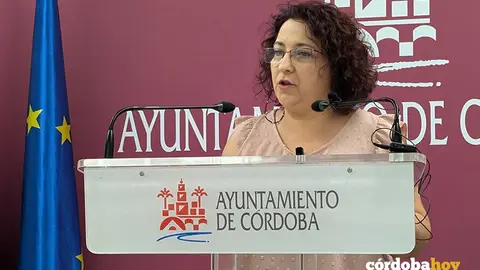 La concejala del PSOE en el Ayuntamiento de C&oacute;rdoba Alicia Moya FOTO PSOE