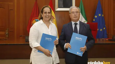Blanca Torrent y Antonio D&iacute;az FOTO AYUNTAMIENTO DE C&Oacute;RDOBA