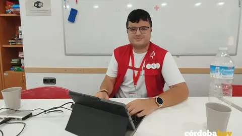Miguel &Aacute;ngel C&oacute;rdoba Romero, vicedirector provincial de Cruz Roja Juventud