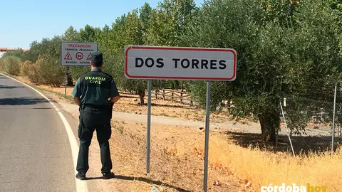 Agente de la Guardia Civil de dos Torres FOTO GUARDIA CIVIL