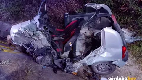 Uno de los veh&iacute;culos involucrados en el accidente mortal de Fern&aacute;n-N&uacute;&ntilde;ez FOTO CONSORCIO PROVINCIAL