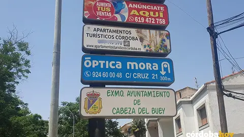 Publicidad de apartamentos tur&iacute;sticos en C&oacute;rdoba en Cabeza del Buey (Badajoz)