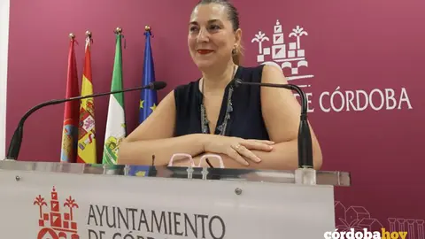 La concejala de Servicios Sociales en el Ayuntamiento de C&oacute;rdoba, Eva Contador FOTO AYUNTAMIENTO DE C&Oacute;RDOBA