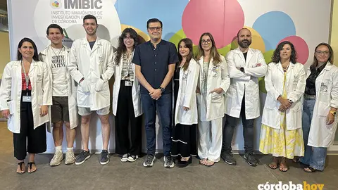 Investigadores responsables del estudio FOTO IMIBIC