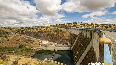Embalse de La Colada, en la comarca de Los Pedroches, en una imagen de archivo FOTO CHG