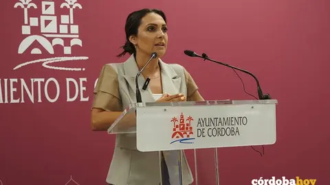 La concejala del PSOE en el Ayuntamiento de C&oacute;rdoba Carmen Gonz&aacute;lez FOTO PSOE
