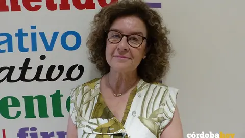 La responsable del Sector de Sanidad de CSIF C&oacute;rdoba, Josefa D&iacute;az Ontiveros FOTO CSIF