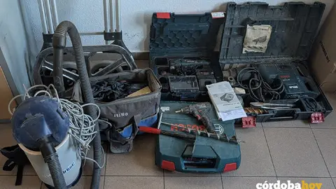 Material recuperado por la Polic&iacute;a Nacional en Poniente Sur FOTO POLIC&Iacute;A NACIONAL