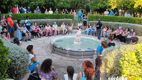 Actividad 'Ciencia y m&uacute;sica bajo las estrellas' en la Alameda del Obispo FOTO IAS-CSIC