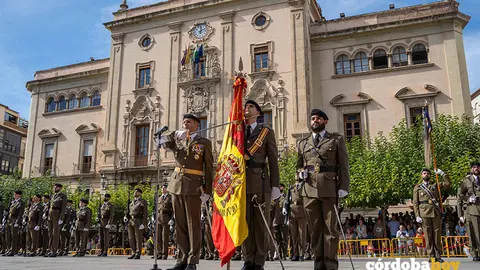 Jura de bandera civil con la Brigada Guzm&aacute;n el Bueno X en Ja&eacute;n FOTO BRI X