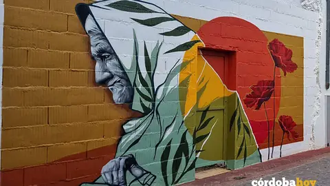 Mural de la IV edici&oacute;n del Palenciana Fest