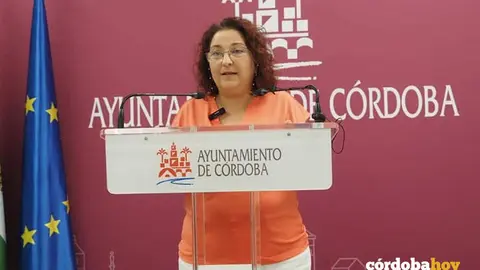 La concejala socialista en el Ayuntamiento de C&oacute;rdoba Alicia Moya FOTO PSOE CORDOBA