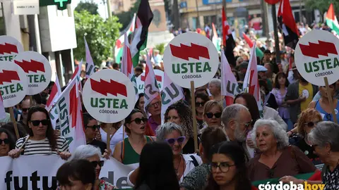 Movilizaci&oacute;n estudiantil en C&oacute;rdoba contra el genocidio israel&iacute; en Gaza FOTO &Aacute;LVARO SANTOS L&Oacute;PEZ