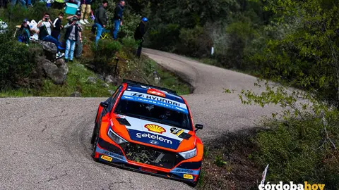 El piloto espa&ntilde;ol Pepe L&oacute;pez en el Rally cordob&eacute;s